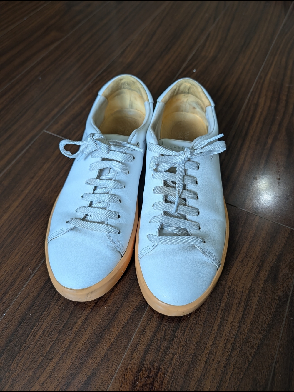 Everlane The ReLeather Tennis Shoes - Women's Size 8.5